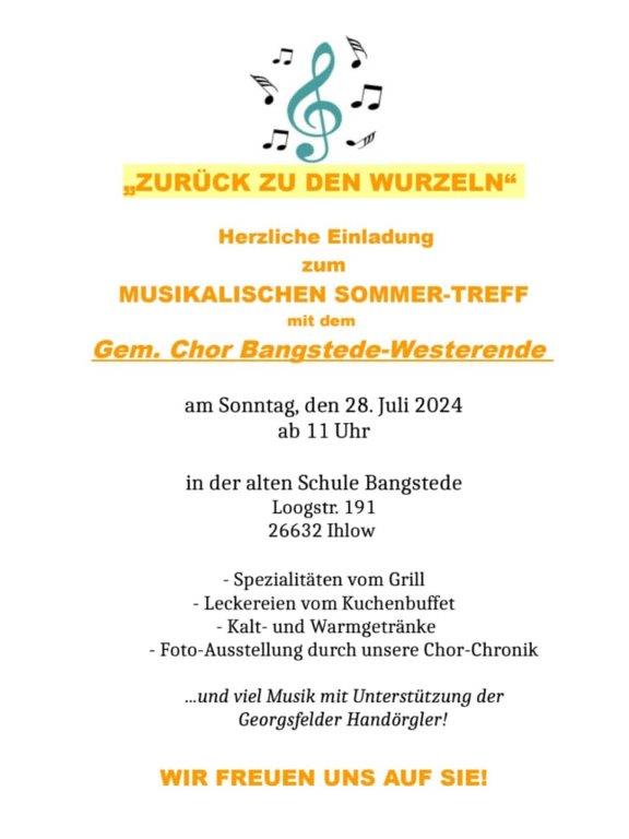 Plakat Sommerfest